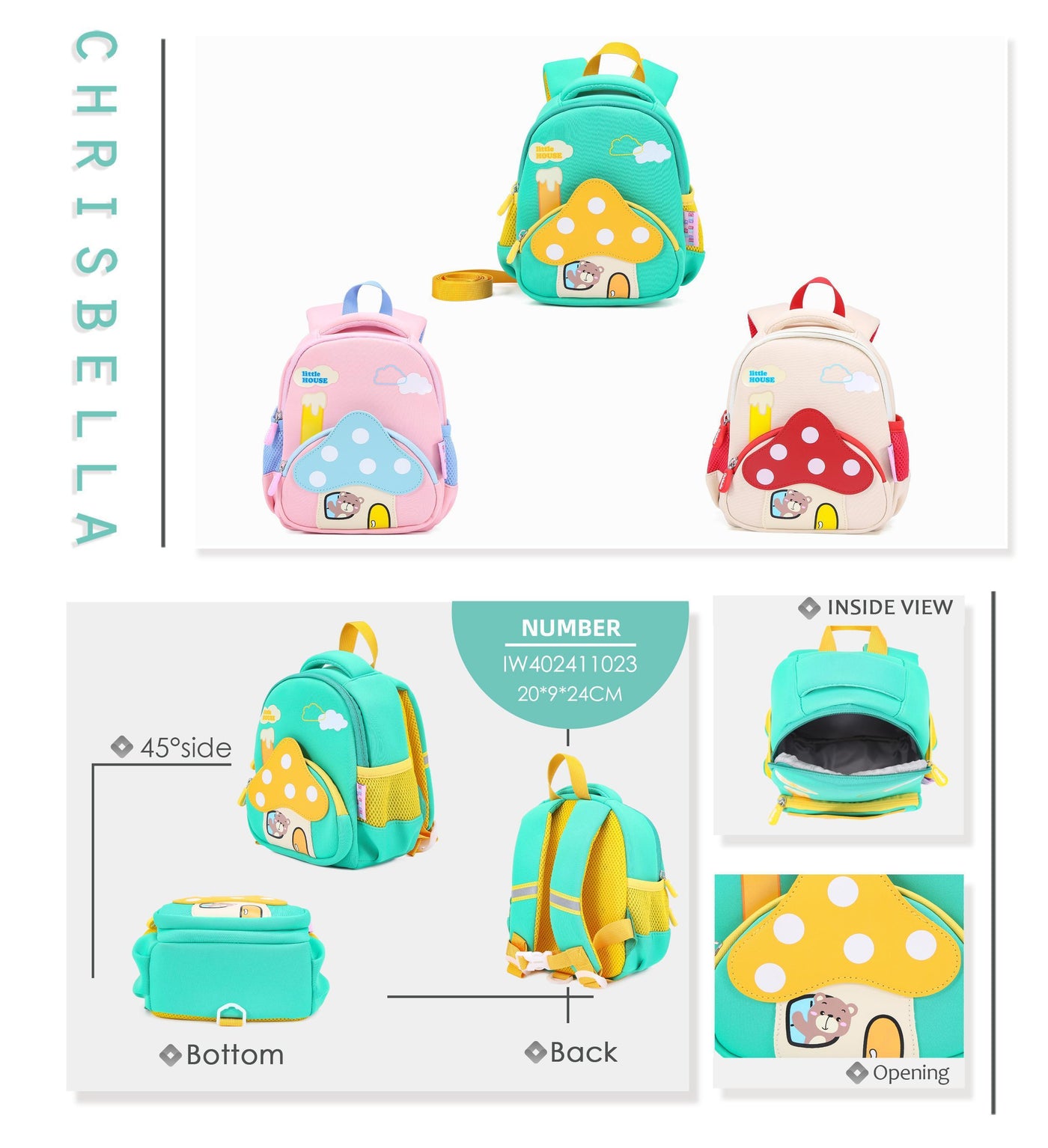 Chrisbella Backpack iw402411023315