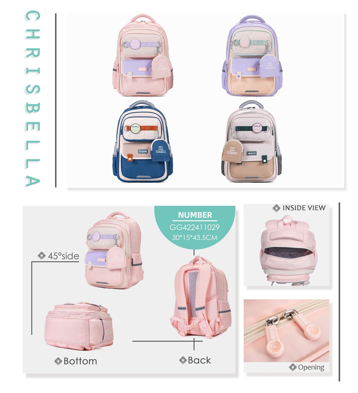 Chrisbella Backpack GG422411029630