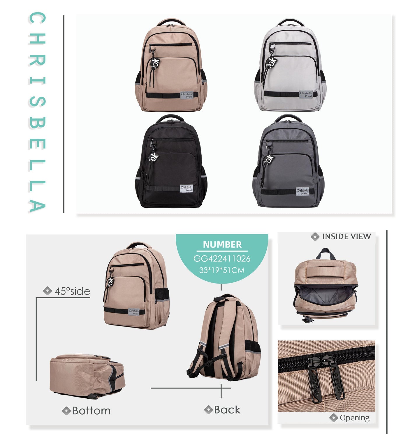 Chrisbella Backpack GG422411026480