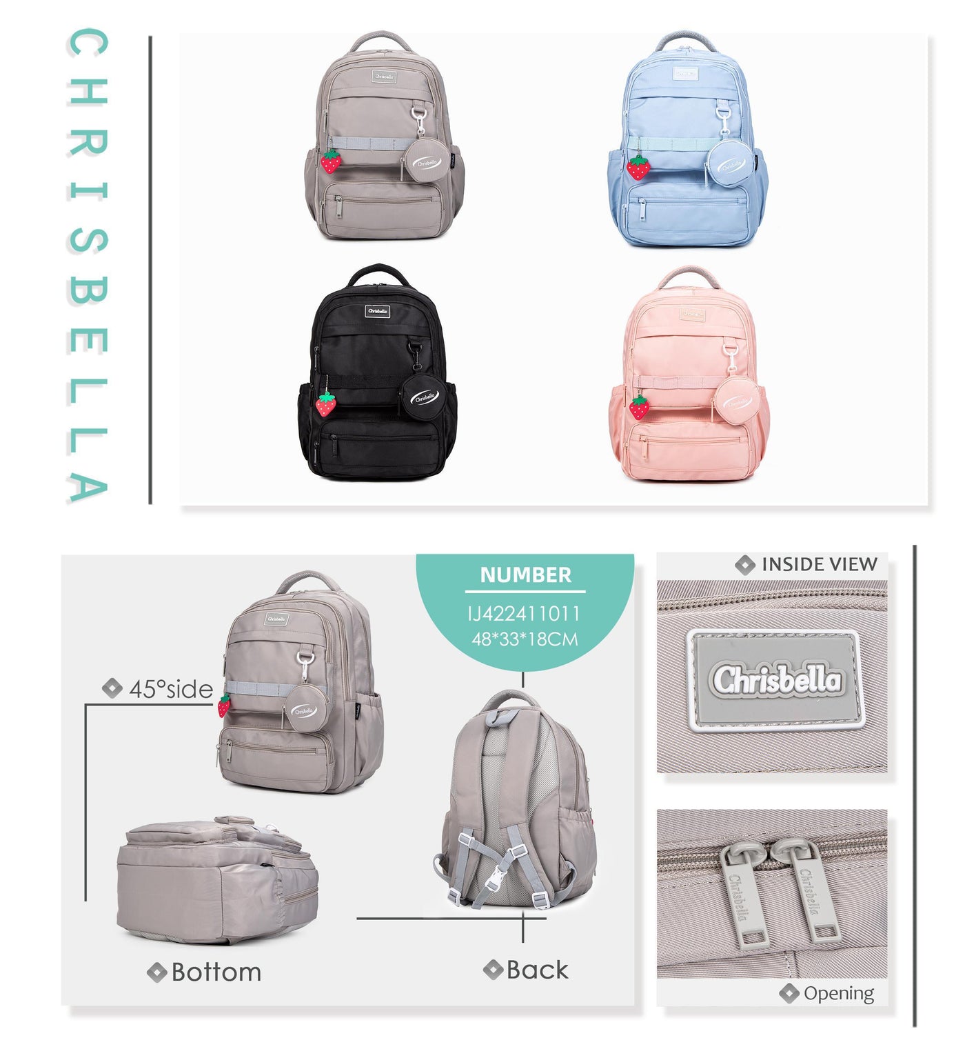 Chrisbella Backpack IJ422411011400