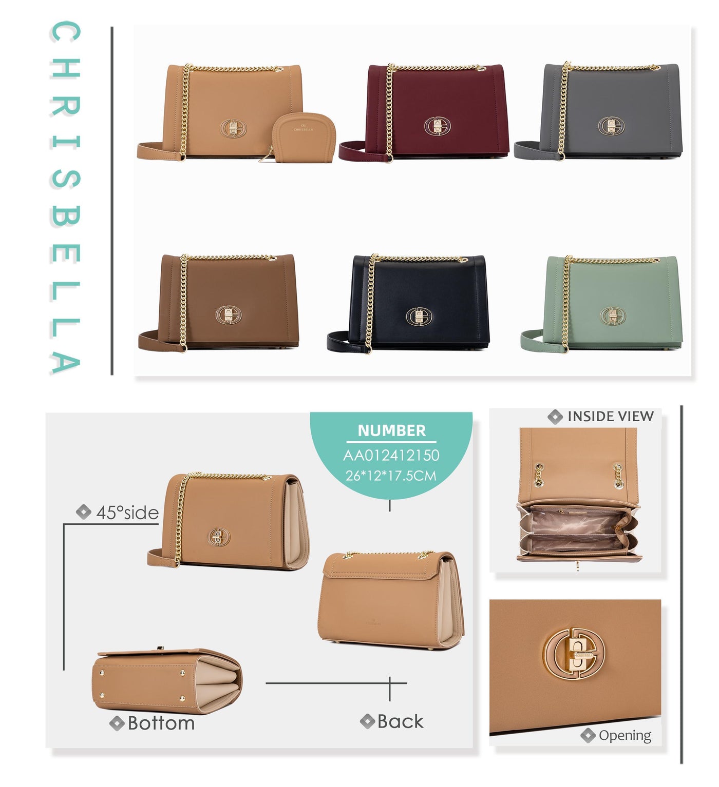 Chrisbella Shoulder Bag AA012412150680