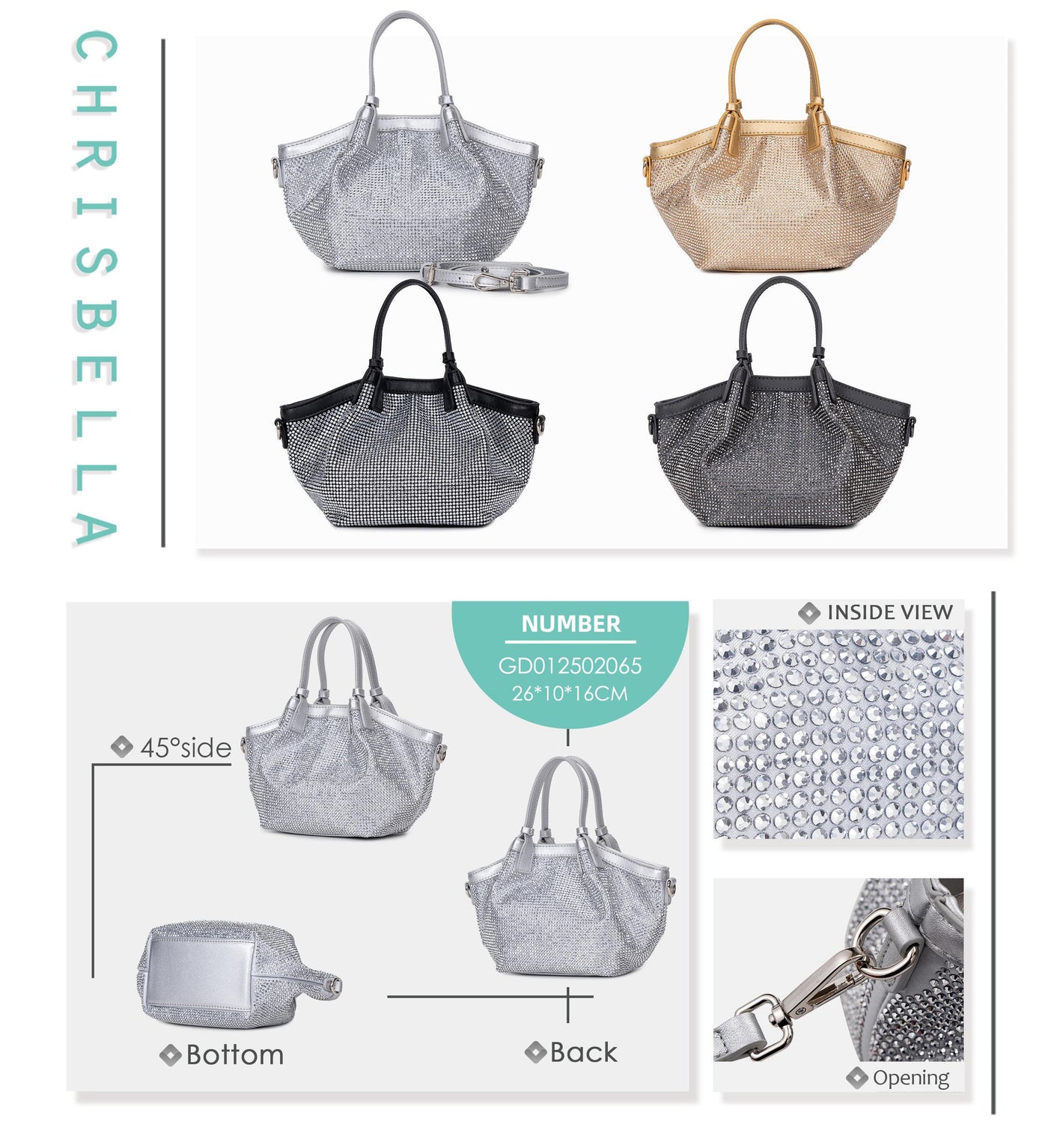 Chrisbella Shoulder Party bag GD012502065570