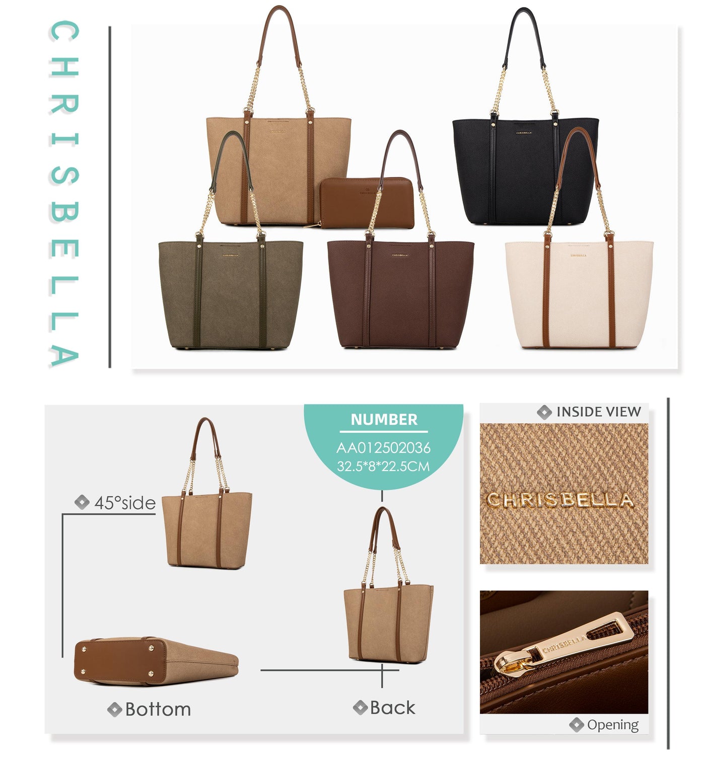 Chrisbella Tote bag AA012502036660