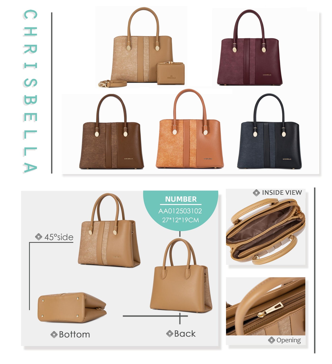 Chrisbella Handbag AA012503102690