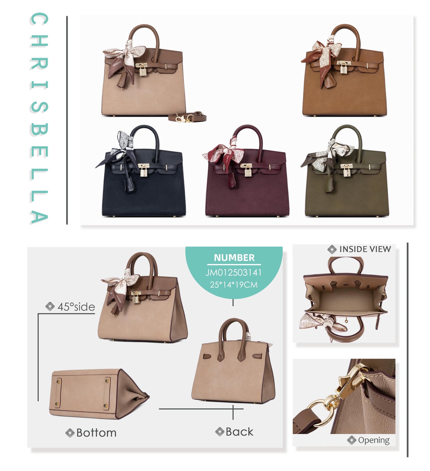Chrisbella Handbag JM012503141680
