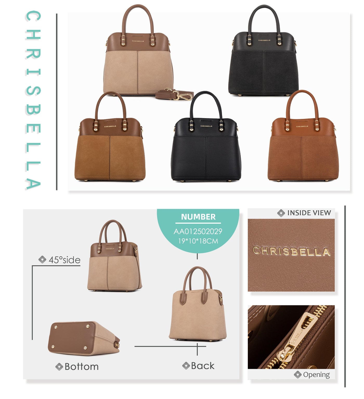 Chrisbella  Handbag AA012502029540