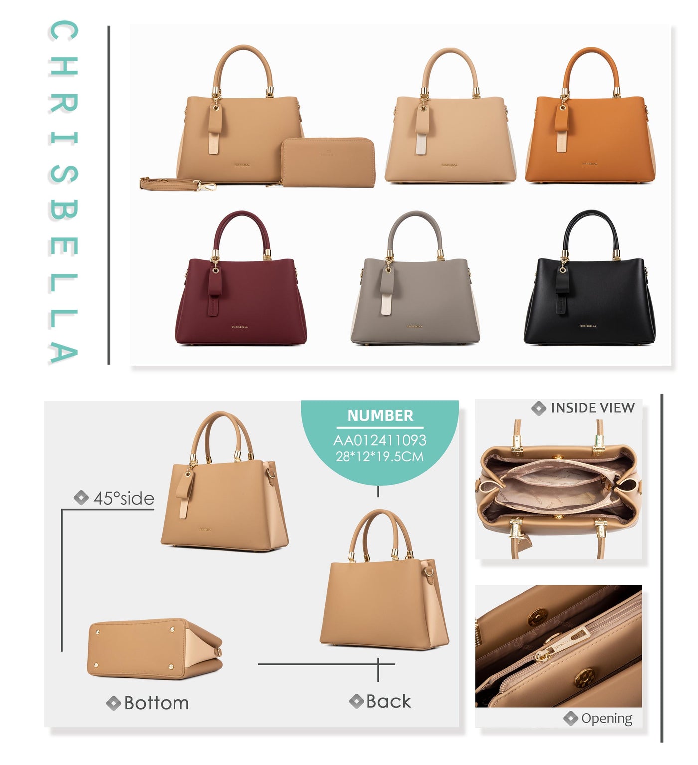 Chrisbella Handbag AA012411093760