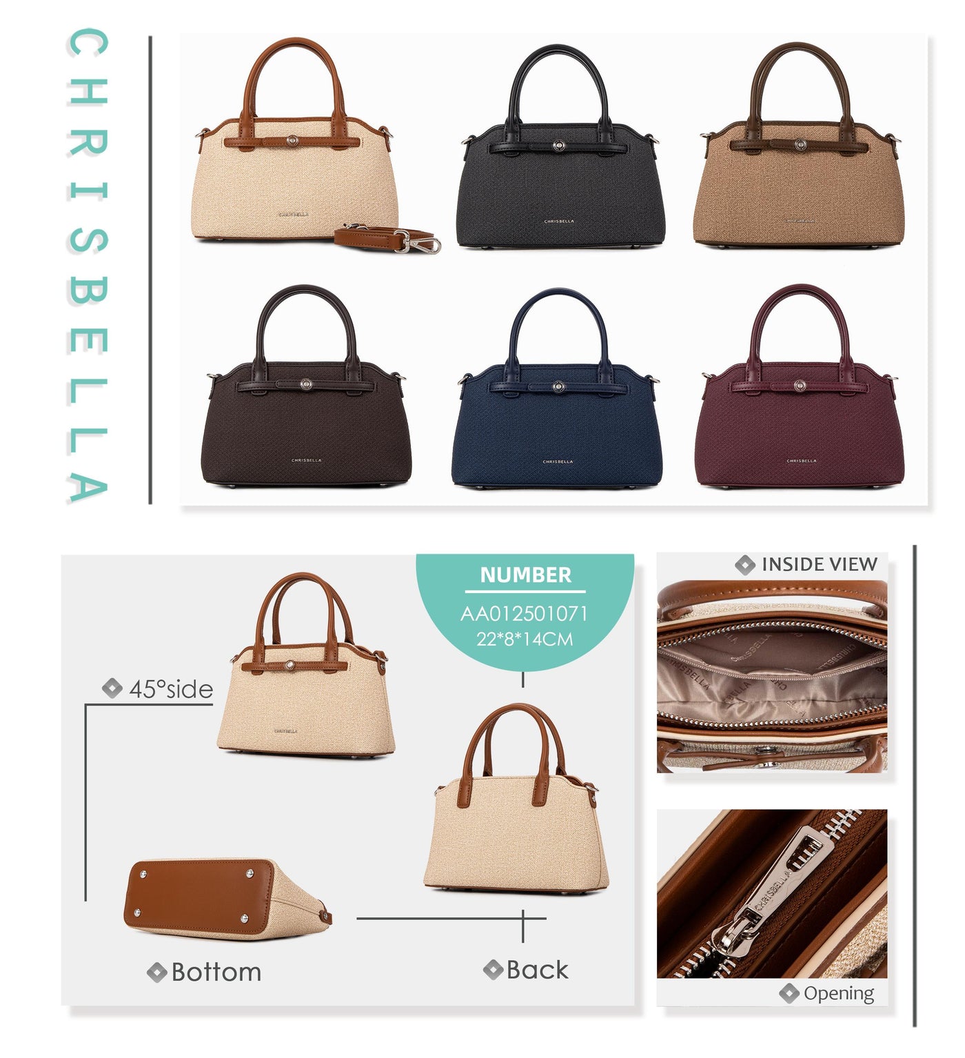 Chrisbella Handbag AA012501071466