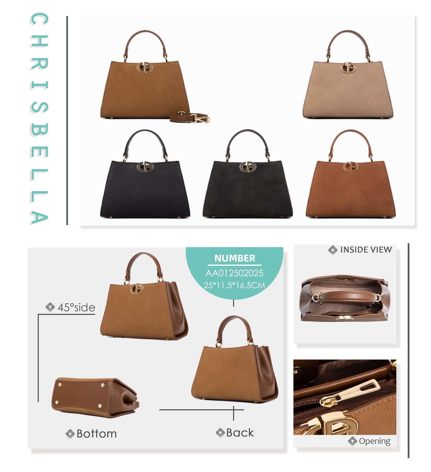 Chrisbella Handbag AA012502025560