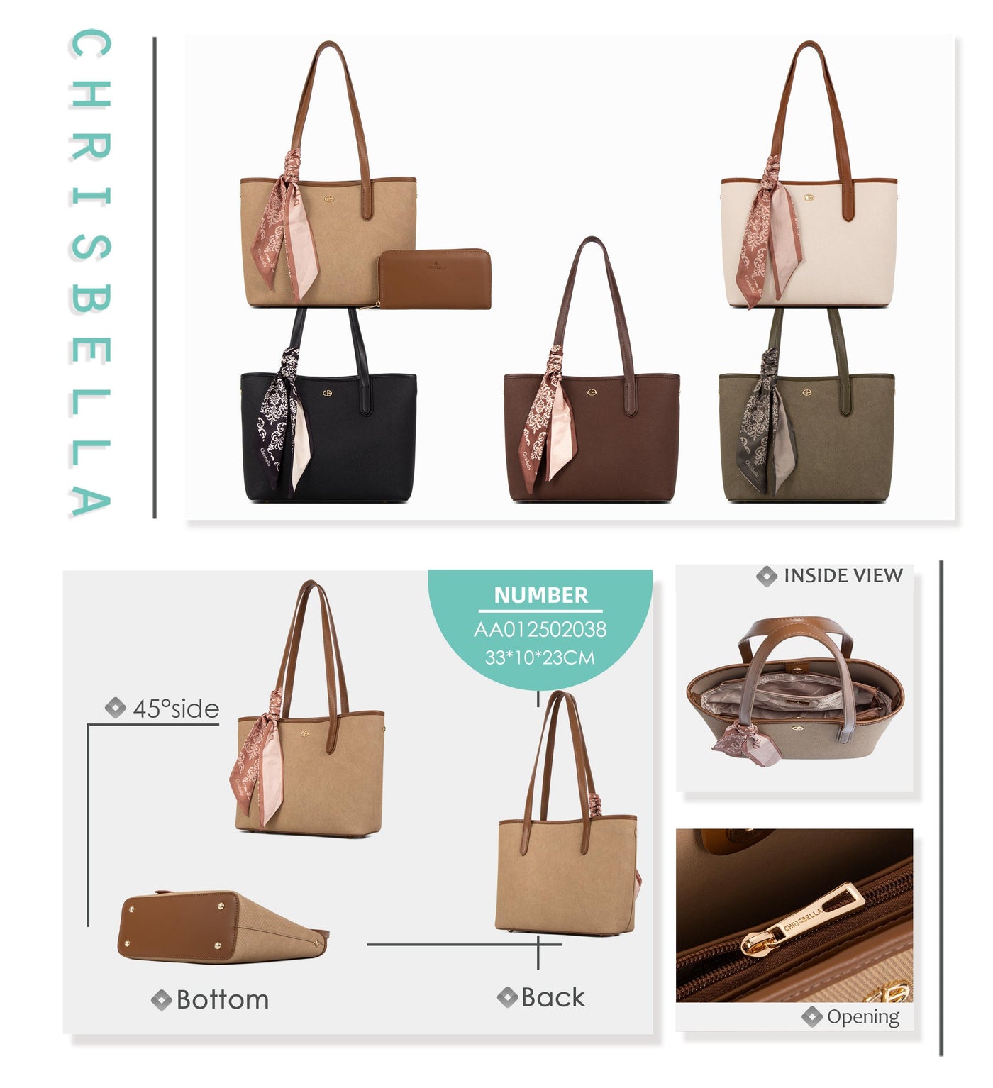 Chrisbella Tote Bag AA012502038620