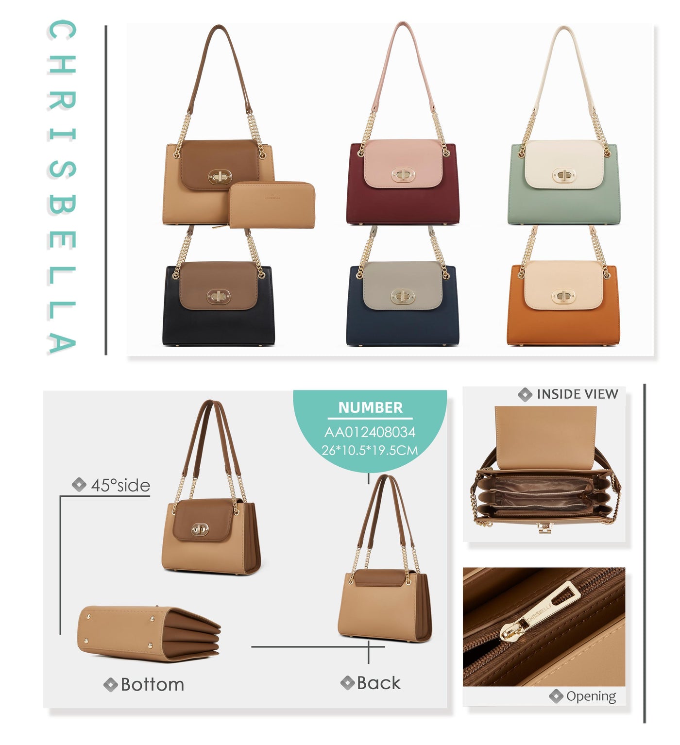 Chrisbella Shoulder Bag AA012408034690