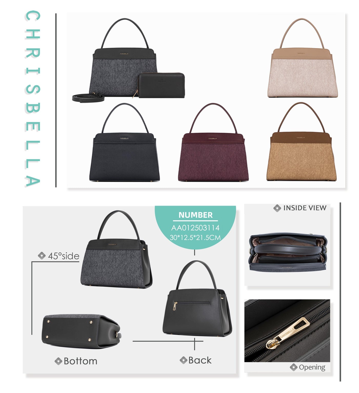 Chrisbella handbag AA012503114640