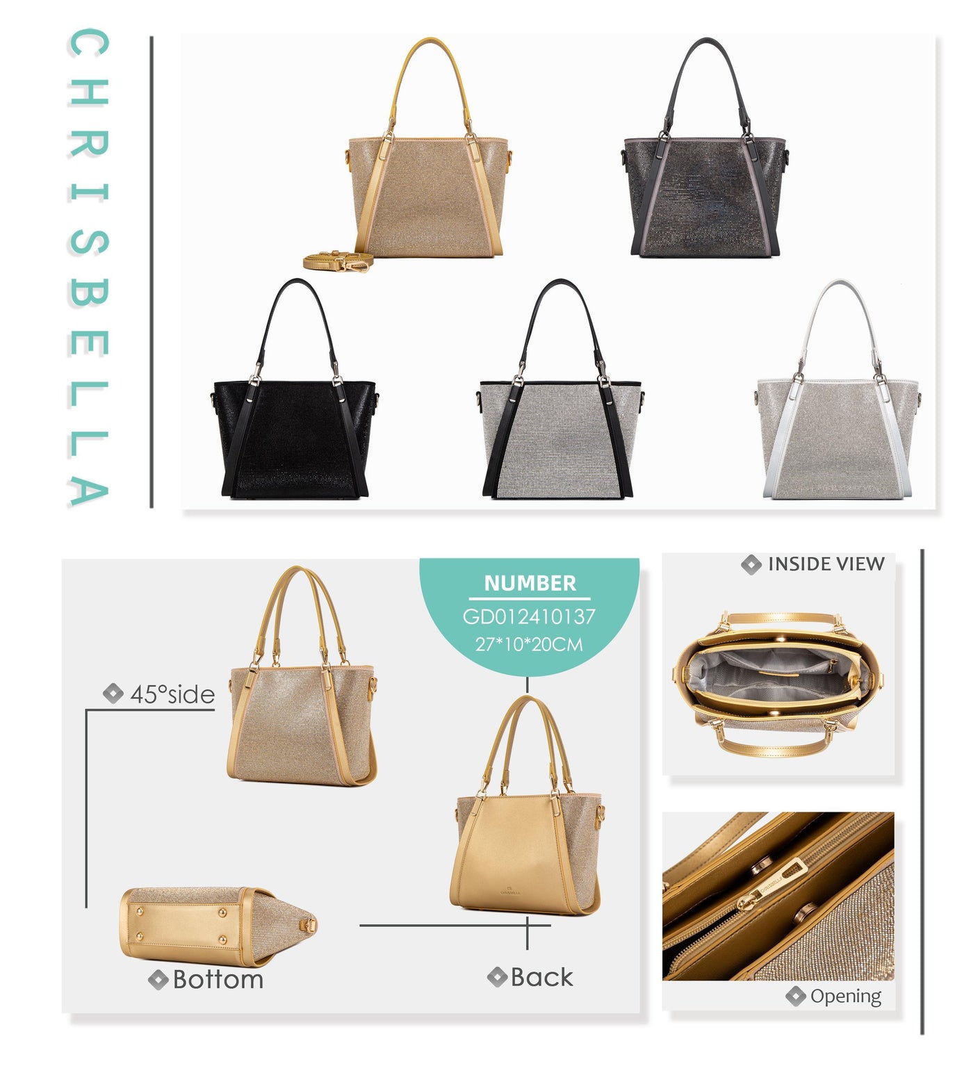 Chrisbella Party Tote Bag GD012410137700