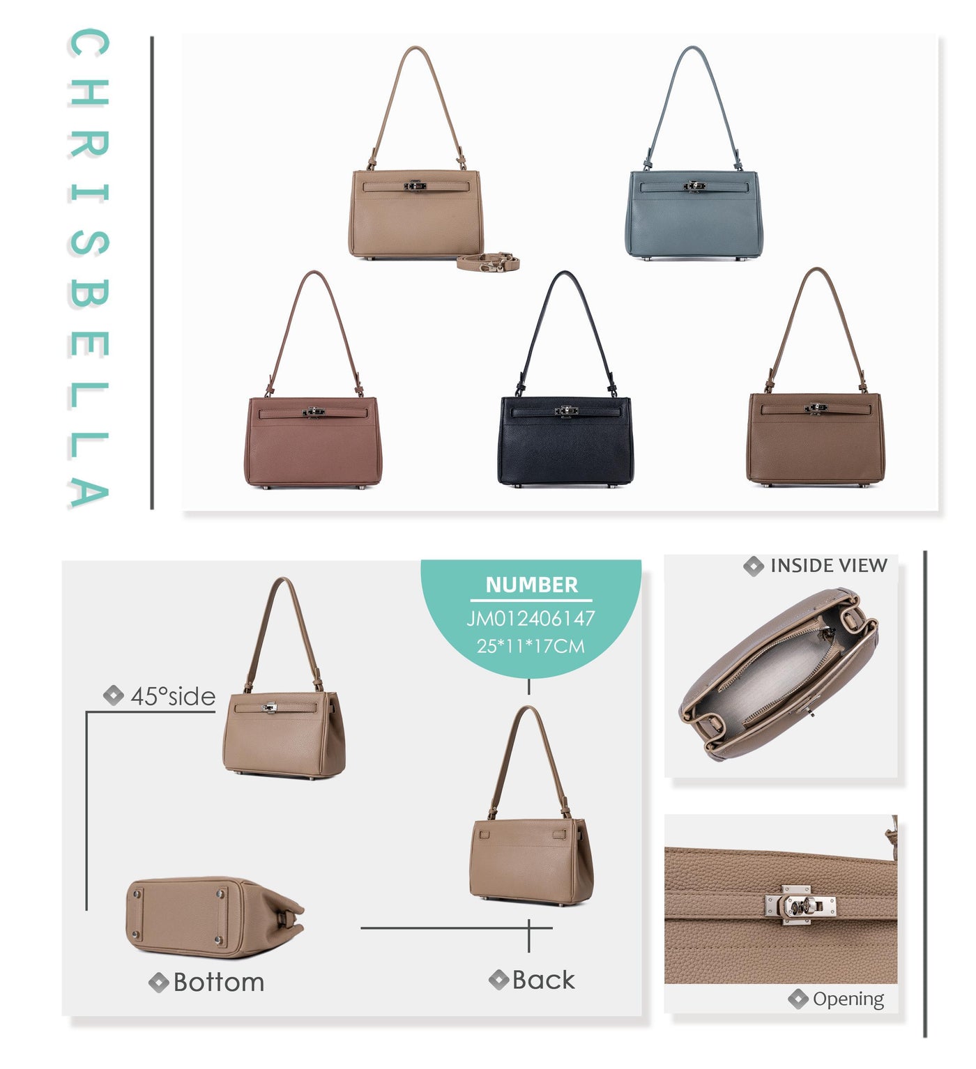 Chrisbella Shoulder Bag JM012406147620