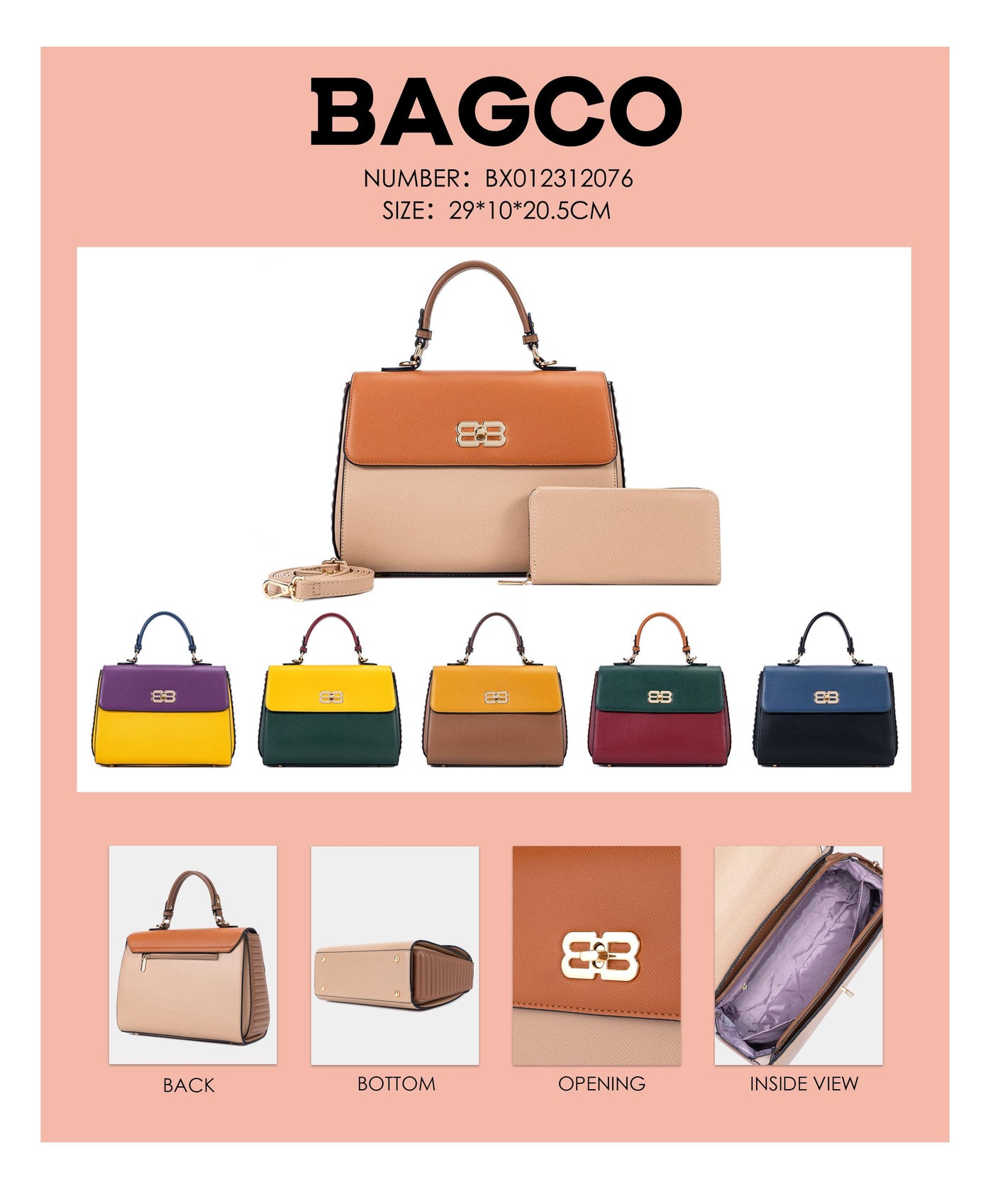 Bagco Handbag BX012312076550