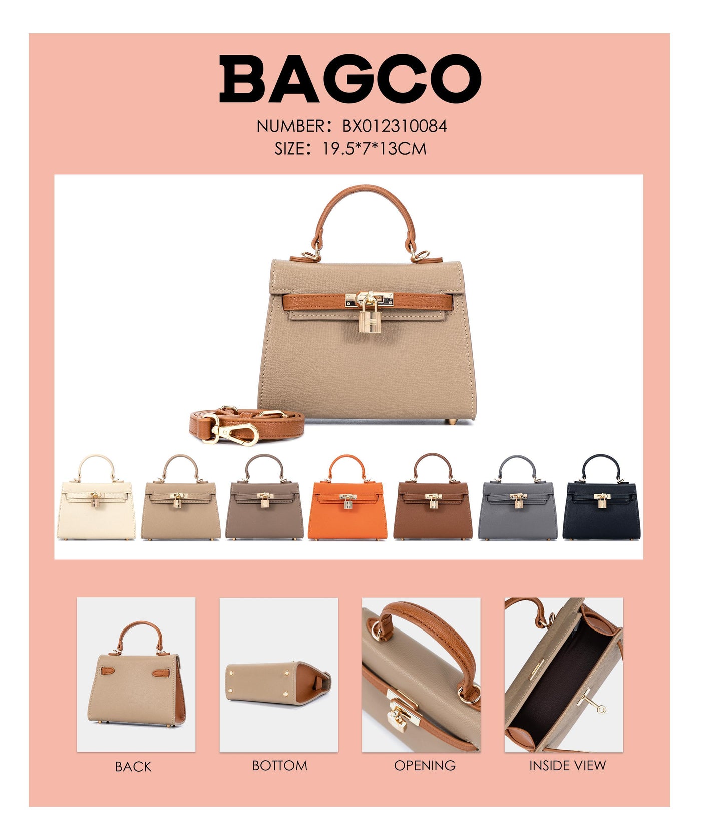 Bagco Handbag BX012310084410