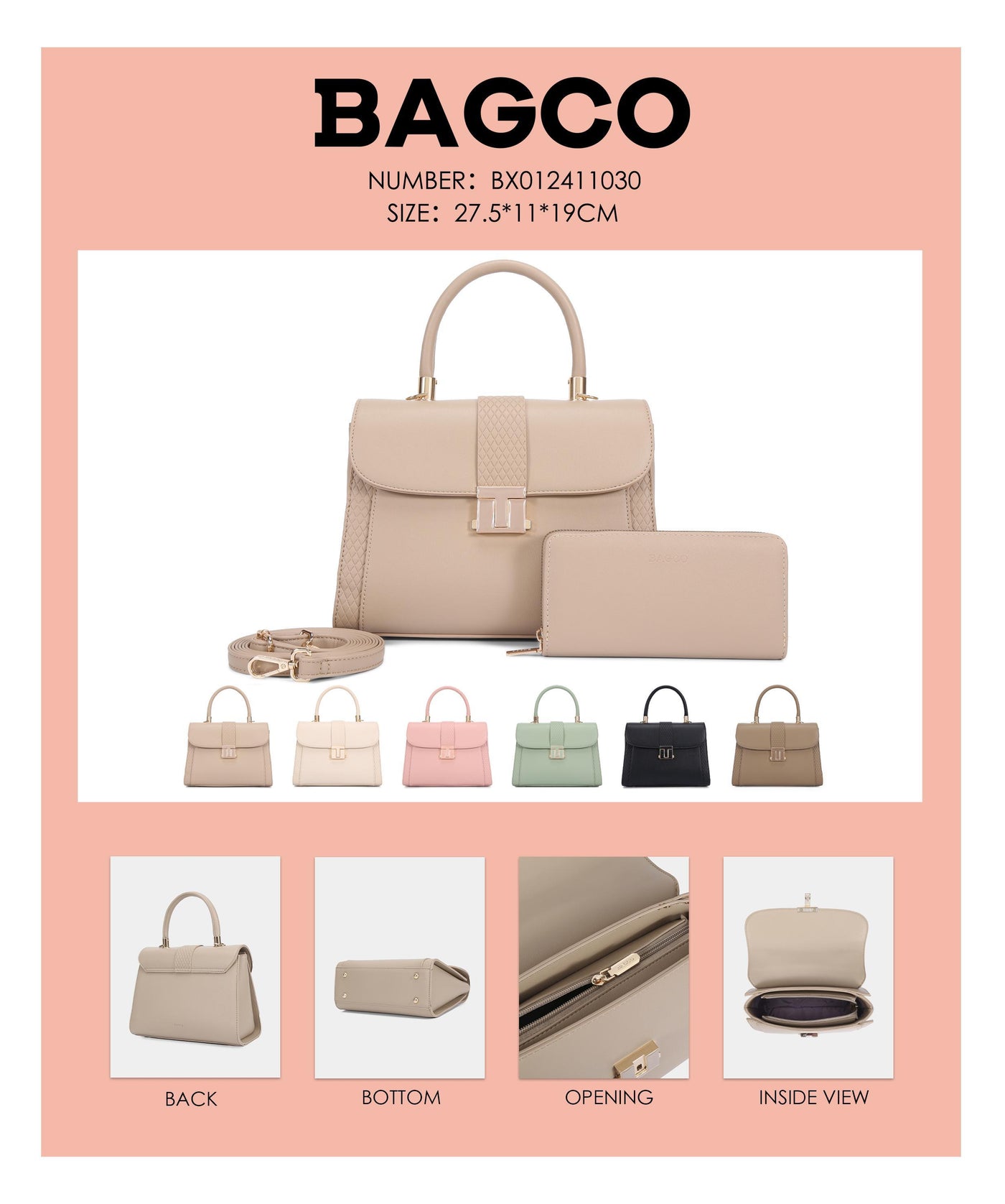 Bagco Handbag BX012411030480