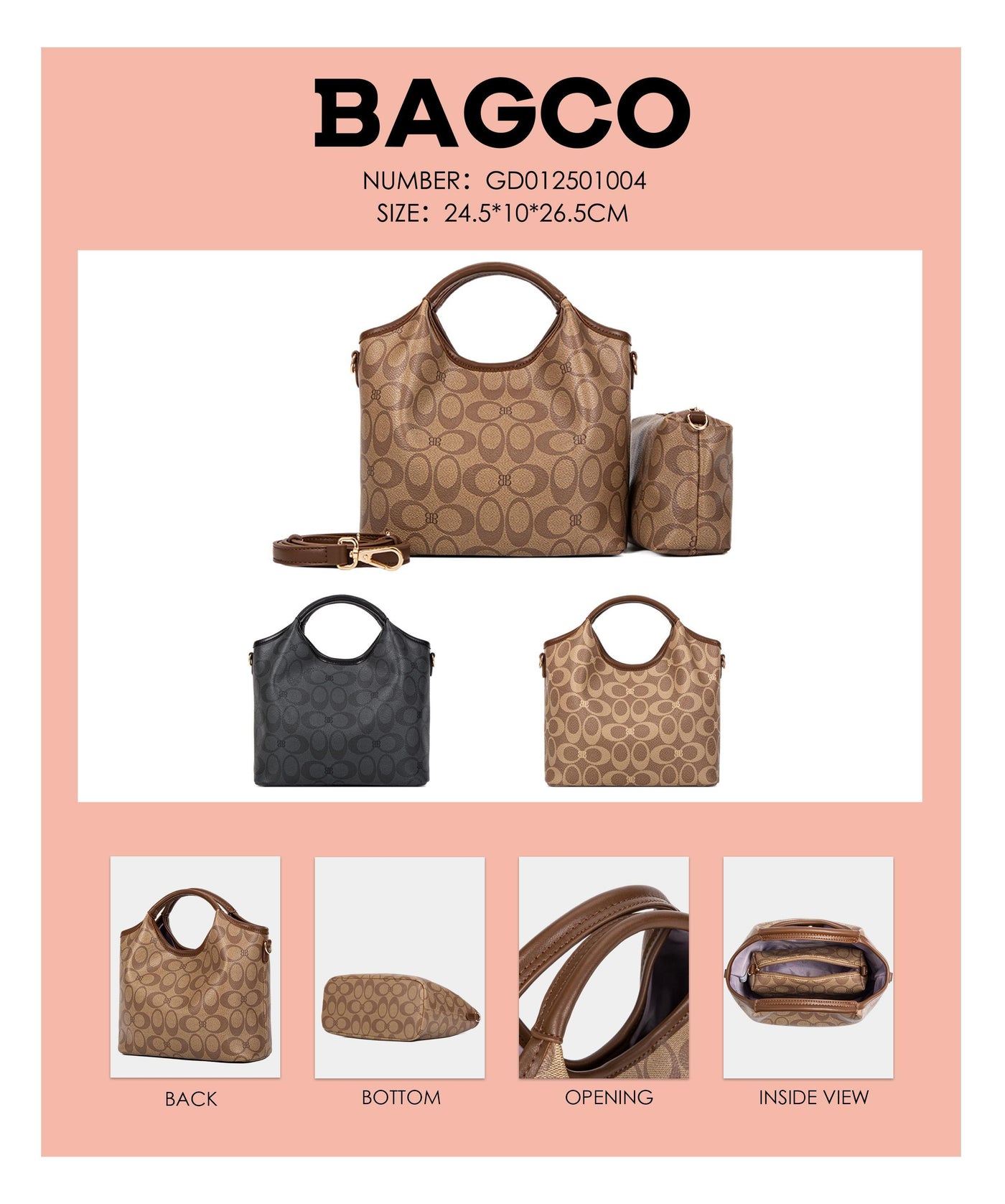 Bagco  Shoulder Handbag GD012501004406